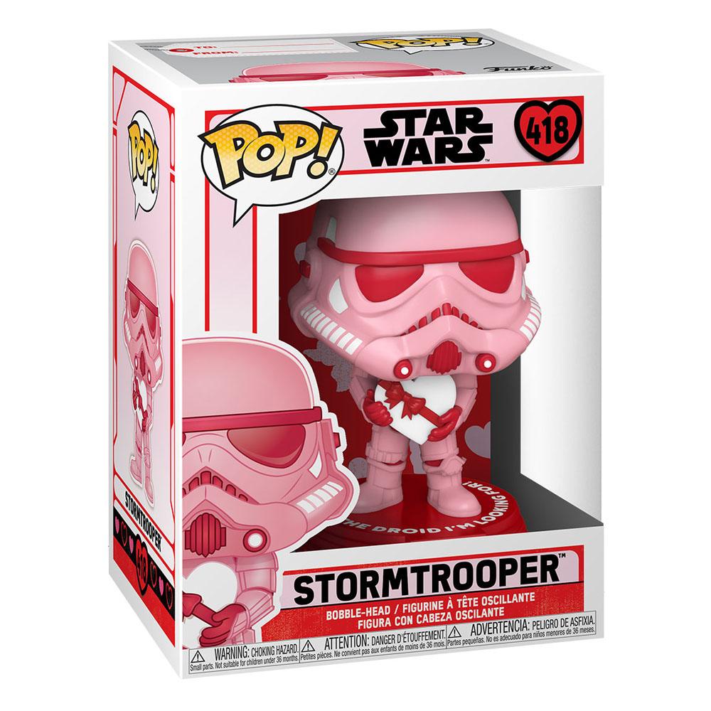 Star Wars 418 Funko Pop Vinyl Valentines Stormtrooper Figure 